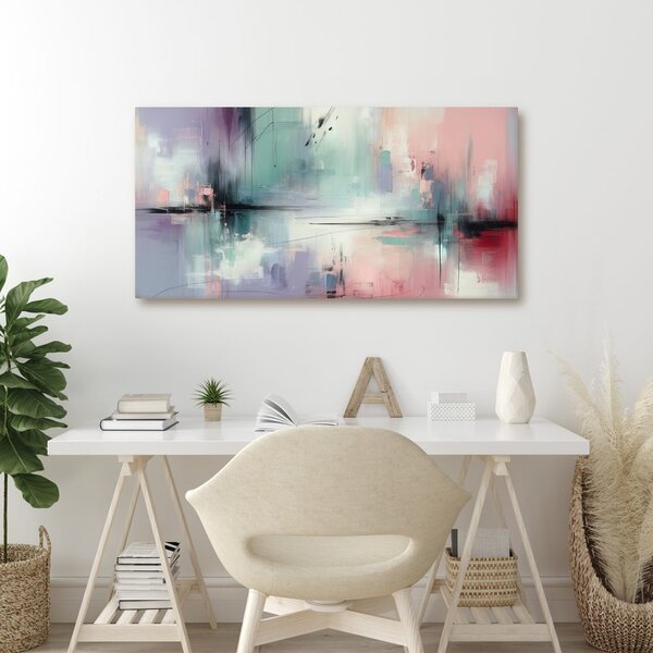 Quadro su tela – Astrazione moderna a colori
