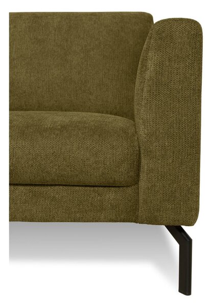 Divano in senape 165 cm Gomero - Scandic