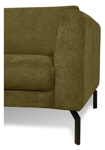 Divano in senape 165 cm Gomero - Scandic