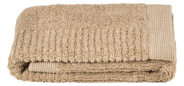 Asciugamano tipo terry beige in cotone 50x70 cm Classic – Zone