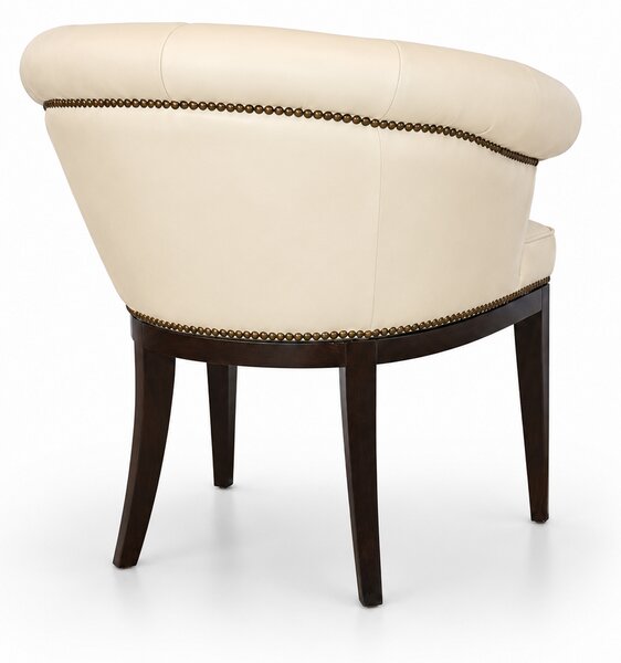 Sedia Chesterfield Diana Pelle Primo Fiore Premium – Eleganza Classica e Comfort Artigianale