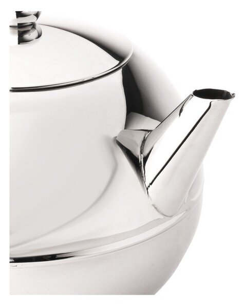 Teiera argentata in acciaio inox 1,2 l Bella Ronde – Bredemeijer
