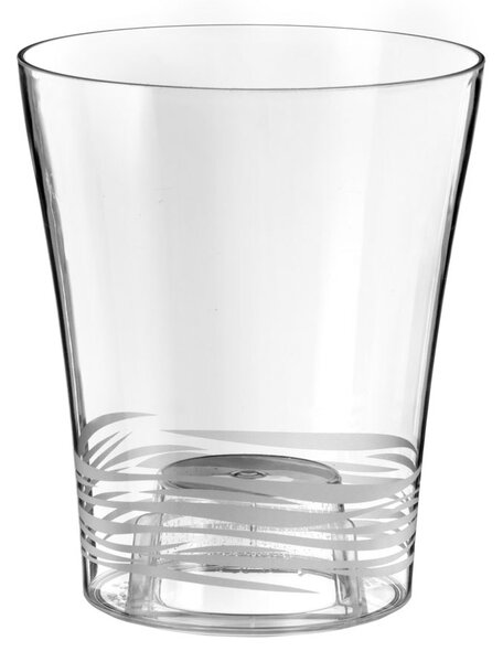 Vaso da Interno e Esterno Ø13,5x16 cm in Plastica Orchidea 14 Trasparente