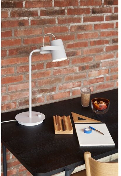 Lampada da tavolo grigio chiaro (altezza 54 cm) Ardent - Hübsch