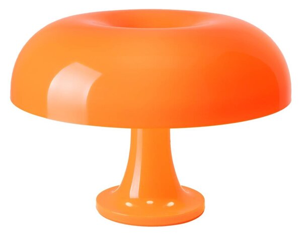 Artemide Lampada da tavolo di design Nessino, Giallo / Arancione, Soggiorno / Sala da pranzo, Plastica, Design, Lampada da tavolo