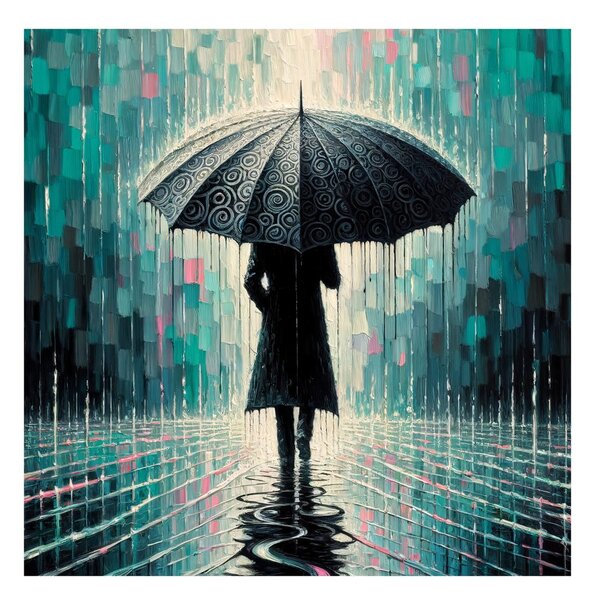 Quadro su tela – Riflesso sulla superficie dell'acqua
