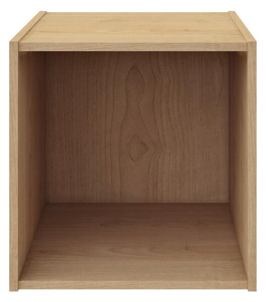 Cubo Composite 35x35x35 cm in Compensato Naturale