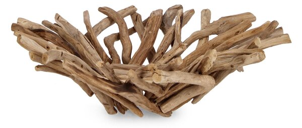 Ciotola Decorativa Ø60x18 cm in Legno Ace Natural