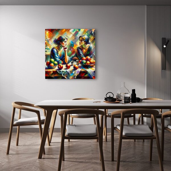 Quadro su tela – Riflesso nello specchio con frutta