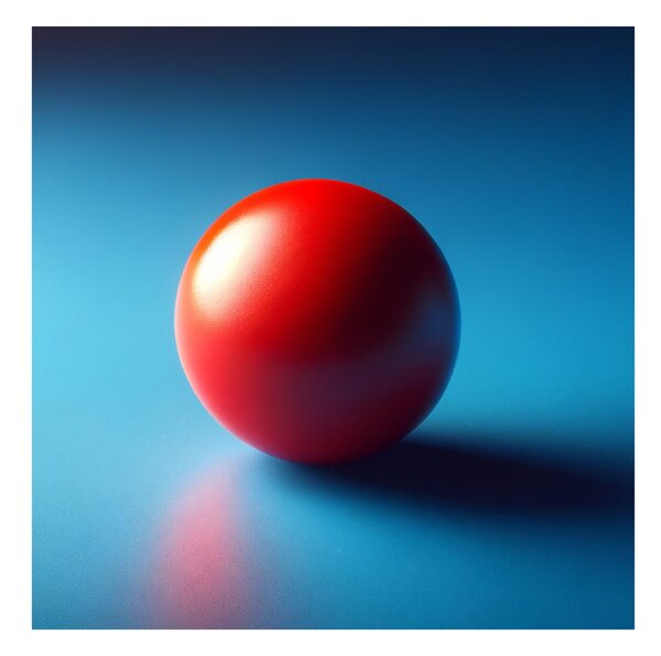 Quadro su tela – Eleganza minimalista della sfera