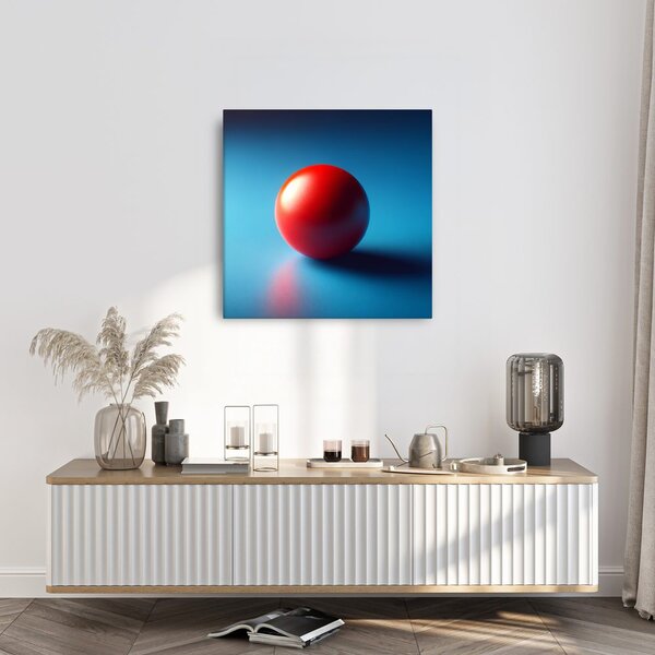 Quadro su tela – Eleganza minimalista della sfera