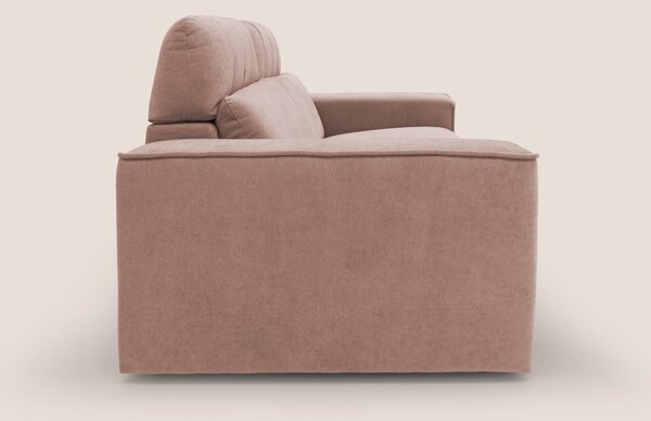 Clark Divano modulare con opzione relax elettrico in tessuto smacchiab