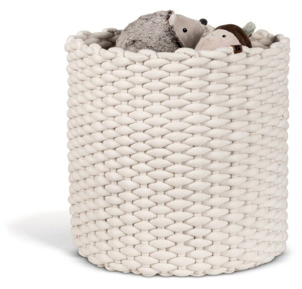 Cesto in tessuto ø 40x40 cm Peach Skin Round XL – Bigso