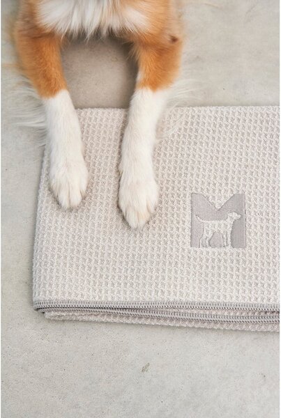 Asciugamano per animali domestici Panno Greige S/M – MiaCara