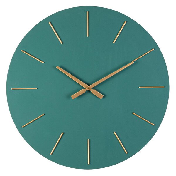 Orologio da Parete Ø60x5 cm in Legno TimeLine Verde
