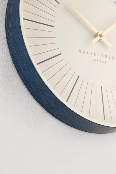 Orologio da Parete Ø30x4,5 cm in Plastica Whatever Bianco