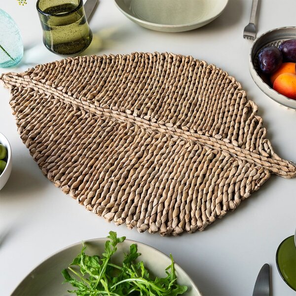 Tovaglietta in erba marina 32x49 cm Leaf – Rex London