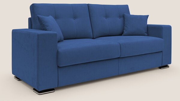 Giove divano in morbido tessuto impermeabile T02 blu
