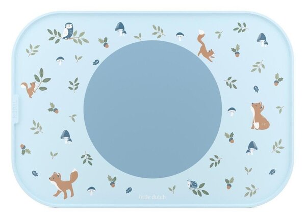 Tovaglietta per bambini in plastica/in silicone 28x40 cm Forest Friends by Little Dutch – Mepal
