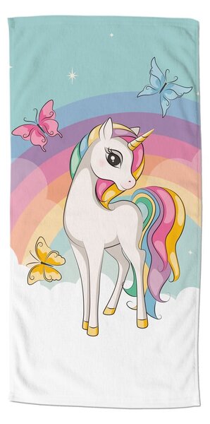 Telo mare da bambini in velluto 75x150 cm Dash – Good Morning