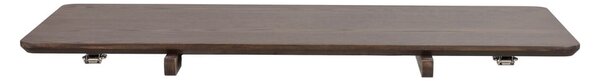 Piatto supplementare per tavolo da pranzo in rovere 90x45 cm Yumi - Rowico