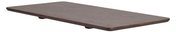 Piatto supplementare per tavolo da pranzo in rovere 90x45 cm Yumi - Rowico