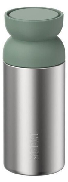 Tazza termica argentata/color salvia in acciaio inox 350 ml Ellipse – Mepal