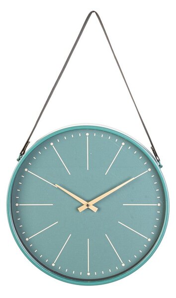 Orologio da Parete 40x6x66 cm in Legno Timely Verde