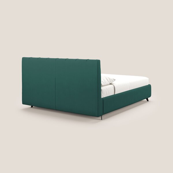 Bogart letto imbottito contenitore completamente sfoderabile in microf