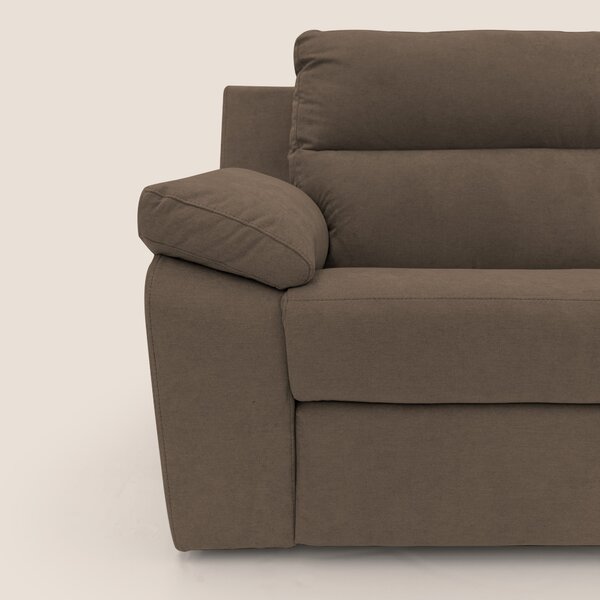 Romeo Divano relax con recliner elettrico in morbido tessuto impermeab
