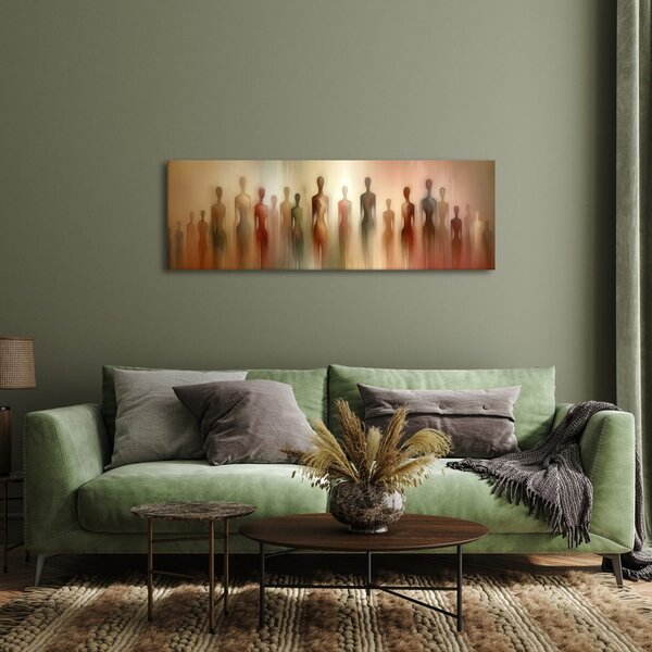 Quadro su tela – Figure nella luce nebbiosa