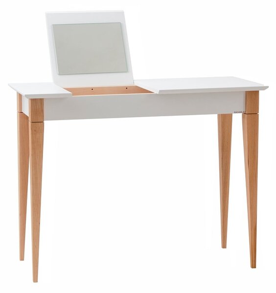 Tavolino bianco, larghezza 105 cm Mimo - Ragaba