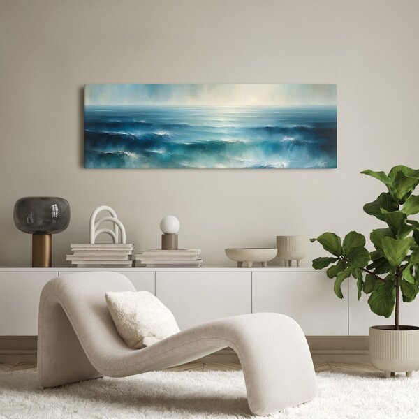Quadro su tela – Orizzonte infinito dell'oceano