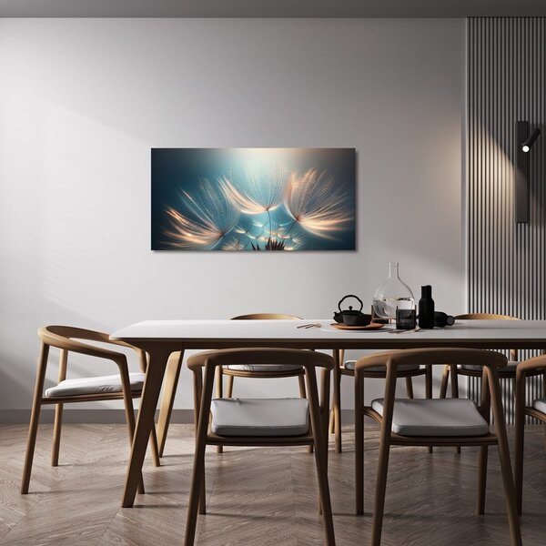 Quadro su tela – Gocce oniriche di dente di leone