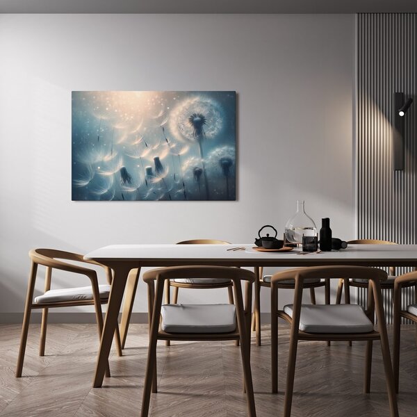 Quadro su tela – Soffici piume di dente di leone