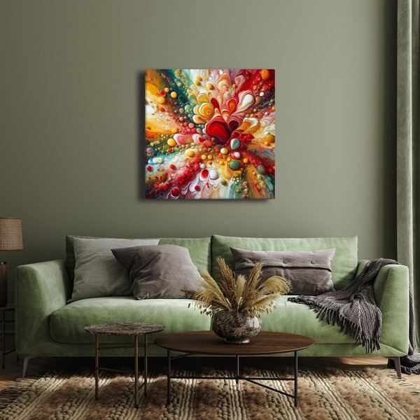 Quadro su tela – Energia pulsante e colori