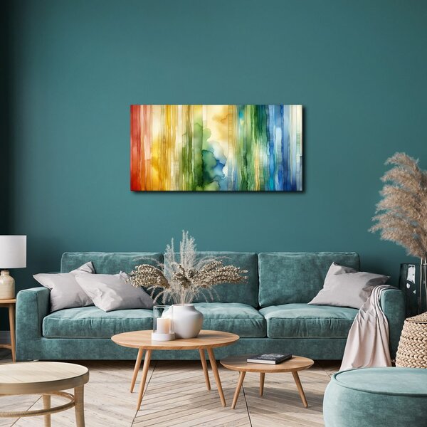 Quadro su tela – Calma nella foresta verde