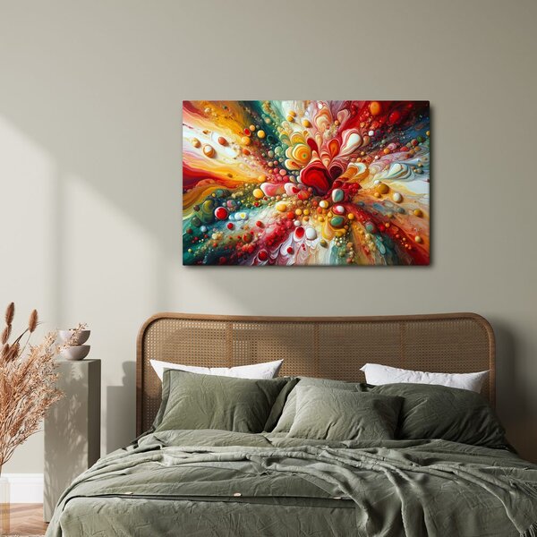 Quadro su tela – Caos esplosivo di colori
