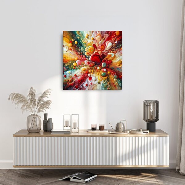 Quadro su tela – Energia pulsante e colori