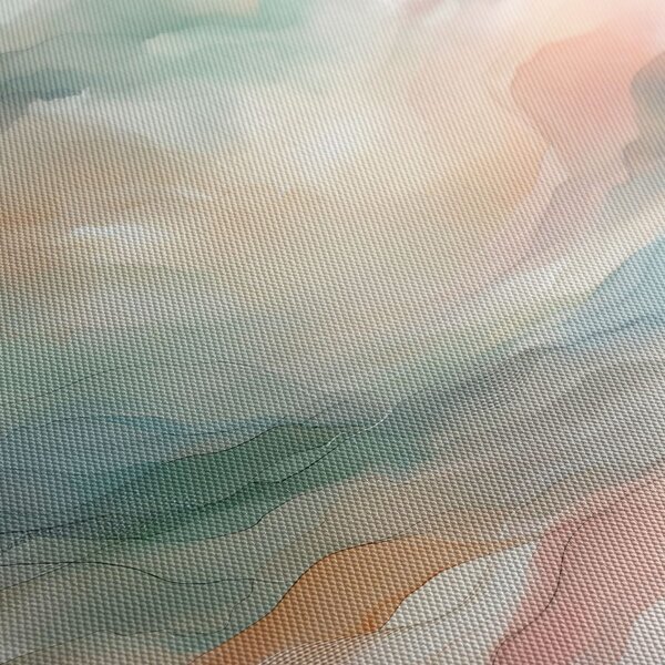 Quadro su tela – Onde pastello delicate