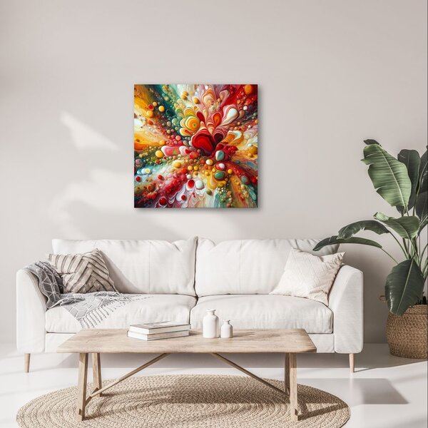 Quadro su tela – Energia pulsante e colori