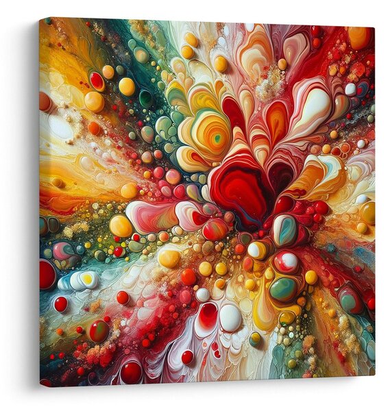 Quadro su tela – Energia pulsante e colori