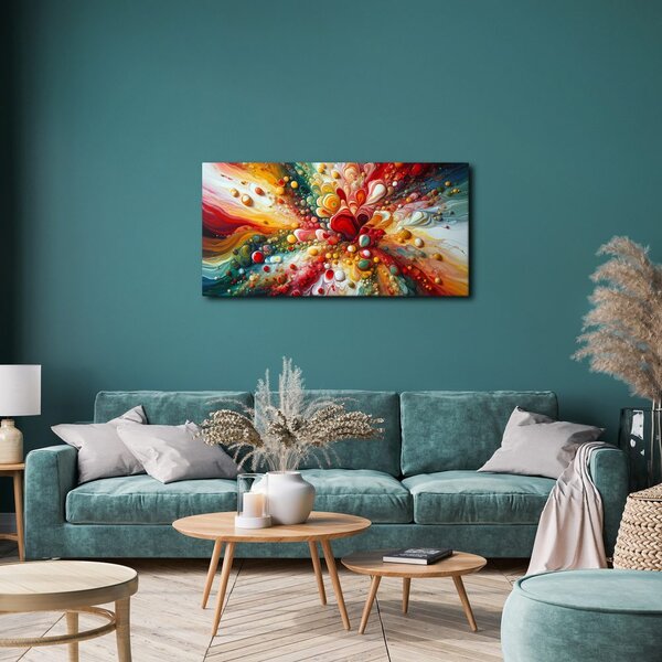 Quadro su tela – Armonia dinamica dei colori