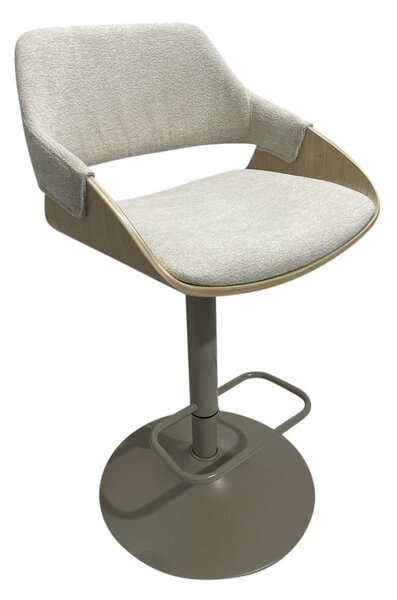 Sgabello Bar 50.5x50.5x90.5/111 cm in Poliestere Roxanne Moon Moon