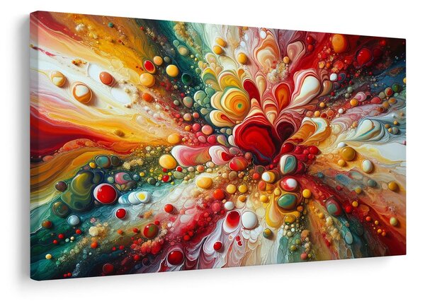 Quadro su tela – Caos esplosivo di colori