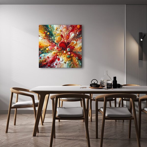 Quadro su tela – Energia pulsante e colori