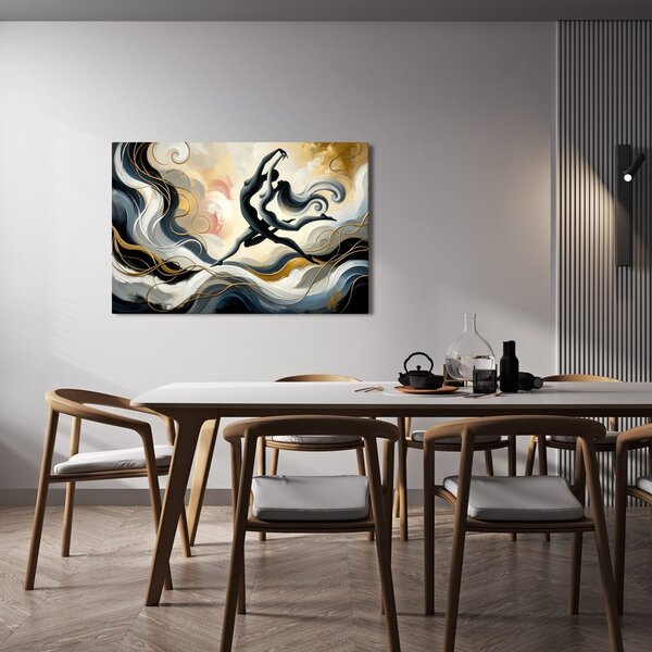 Quadro su tela – Danza tra le nuvole di eleganza