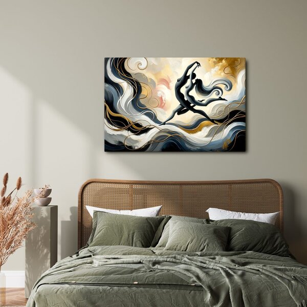 Quadro su tela – Danza tra le nuvole di eleganza