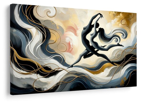 Quadro su tela – Danza tra le nuvole di eleganza