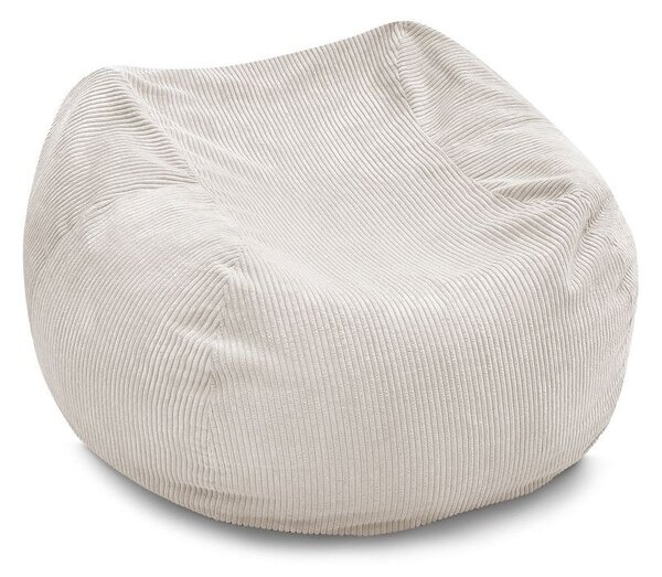 Puof a sacco color crema Voltaire – Bobochic Paris